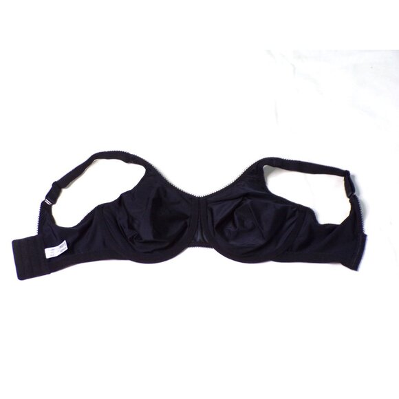 🆕WACOAL Basic Beauty Full Non-padded Seamless Underwire Bra 44DD Black #855192 - Picture 12 of 12
